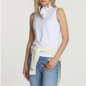 HINSON WU - “Michelle” Foundation Layer Top - White XL - worn only one time